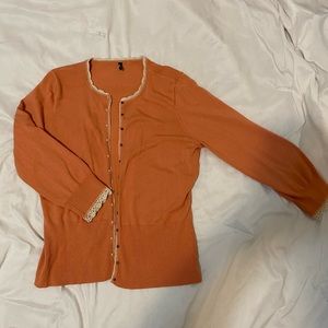 Orange sweater!